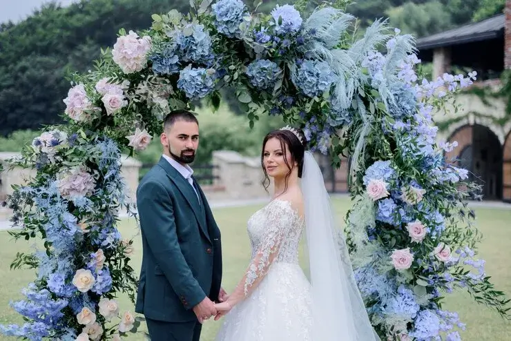 Couple in Wedding